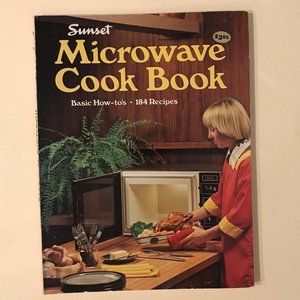 VINTAGE Sunset Microwave Cook Book